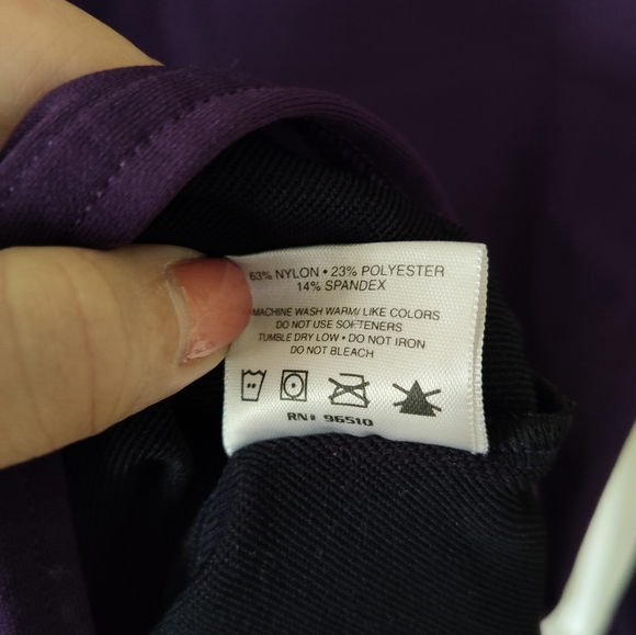 Under Armour Purple Longsleeve Baselayer - Picture 4 of 4